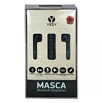 YZSY MASCA sluchátka s mikrofónom, bezdrôtová, čierna, bluetooth, DOPRODEJ YZSY MASCA sluchátka s mikrofónom, bezdrôtová, čierna, bluetooth, DOPRODEJ