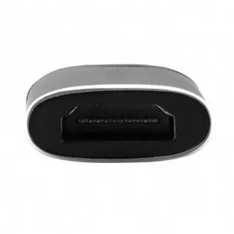 USB (3.1) húb 1-port, 49143, šedá, dĺžka kábla 10cm, Verbatim, 1x HDMI