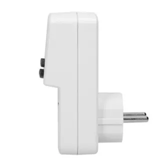 Zásuvka s elektronickým časovačom Mini 230V, 50Hz, max. 1800W, biela, Virone, časovač, 10 programov, 2P+Z
