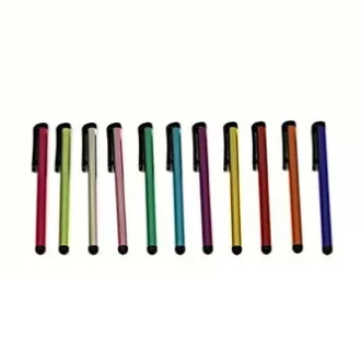 Dotykové pero, kapacitné, kov, strieborné, pre iPad a tablet
