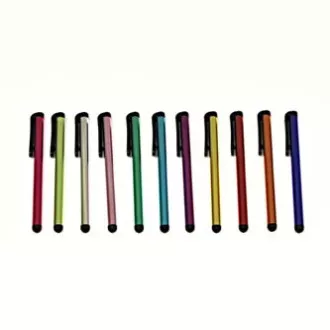 Dotykové pero, kapacitné, kov, tmavo modré, pre iPad a tablet