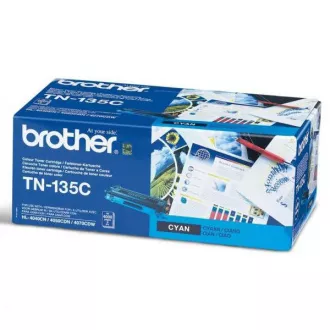 Toner Brother TN-135 (TN135C), cyan (azúrový)
