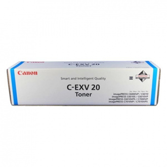 Canon C-EXV20 (0437B002) - toner, cyan (azúrový)
