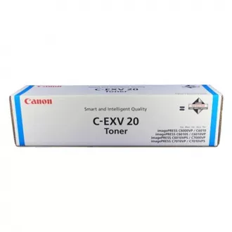 Toner Canon C-EXV20 (0437B002), cyan (azúrový)
