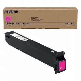 Toner Develop TN-314 (A0D73D1), magenta (purpurový)