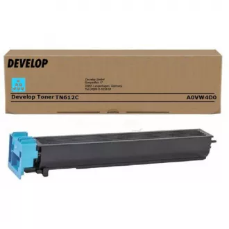 Toner Develop TN-612 (A0VW4D0), cyan (azúrový) Toner Develop TN-612 (A0VW4D0), cyan (azúrový)
