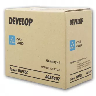 Toner Develop TNP-50 (A0X54D7), cyan (azúrový) Toner Develop TNP-50 (A0X54D7), cyan (azúrový)