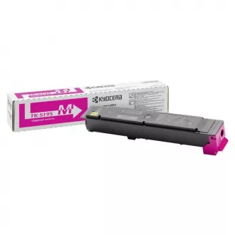 Toner Kyocera TK-5195 (TK-5195M), magenta (purpurový)