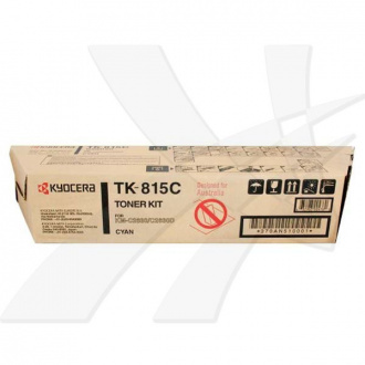 Kyocera TK-815 (TK815C) - toner, cyan (azúrový)