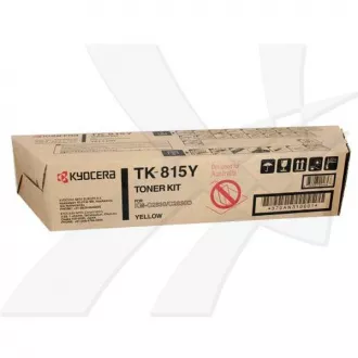 Toner Kyocera TK-815 (TK815Y), yellow (žltý) Toner Kyocera TK-815 (TK815Y), yellow (žltý)
