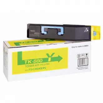 Toner Kyocera TK-880 (TK880Y), yellow (žltý)