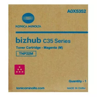 Toner Konica Minolta TNP-22 (A0X5352), magenta (purpurový)