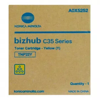 Toner Konica Minolta TNP-22 (A0X5252), yellow (žltý)
