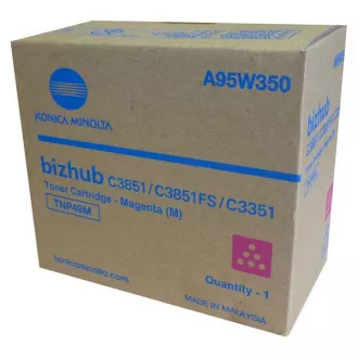 Toner Konica Minolta TNP-49 (A95W350), magenta (purpurový)