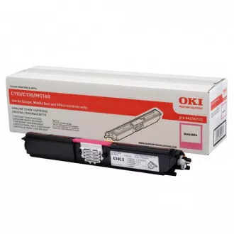 Toner Oki C110 (44250722), magenta (purpurový)
