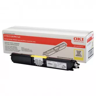 Toner Oki C110 (44250721), yellow (žltý)