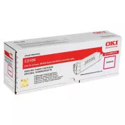 Toner Oki C3100 (42804514), magenta (purpurový)