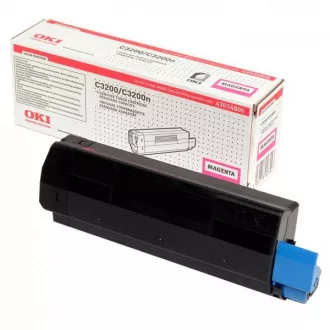 Toner Oki C3200 (43034806), magenta (purpurový) Toner Oki C3200 (43034806), magenta (purpurový)
