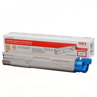 Toner Oki 3520 (43459370), magenta (purpurový)