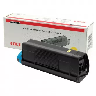 Toner Oki C5100 (42127405), yellow (žltý) Toner Oki C5100 (42127405), yellow (žltý)