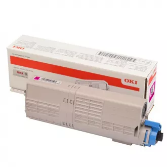 Toner Oki 46490606, magenta (purpurový)