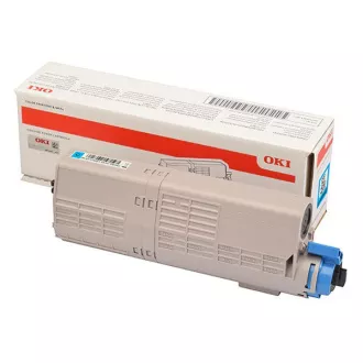 Toner Oki 46490403, cyan (azúrový)