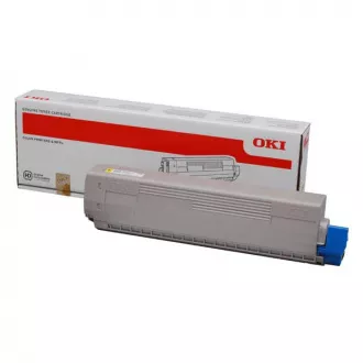 Toner Oki C822 (44844613), yellow (žltý)