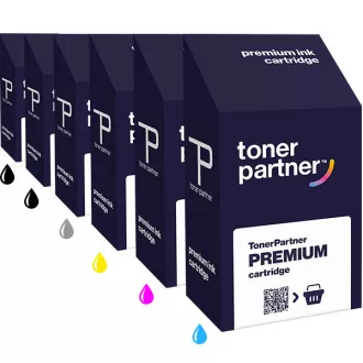 MultiPack TonerPartner Cartridge PREMIUM pre HP 730 (P2V65A, P2V67A, P2V62A, P2V63A, P2V64A, P2V66A), black + color (čierna + farebná)
