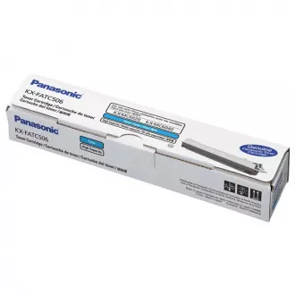 Toner Panasonic KX-FATC506E, cyan (azúrový)