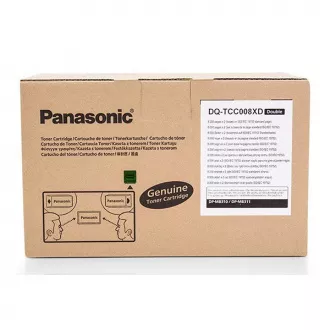 Toner Panasonic DQ-TCC008XD, black (čierny) 2ks