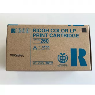 Toner Ricoh 888449, cyan (azúrový)
