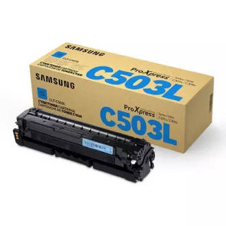 Toner Samsung CLT-C503L/ELS, cyan (azúrový) Toner Samsung CLT-C503L/ELS, cyan (azúrový)