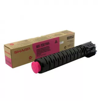 Toner Sharp MX70GTMA, magenta (purpurový)
