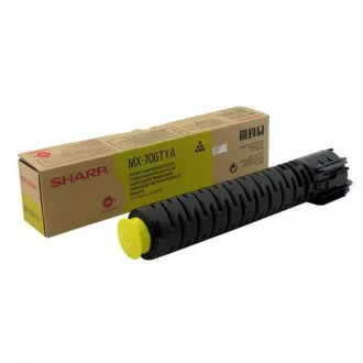 Toner Sharp MX70GTYA, yellow (žltý)