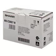 Toner Sharp MX-C30GTB, black (čierny)