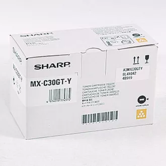 Toner Sharp MX-C30GTY, yellow (žltý)