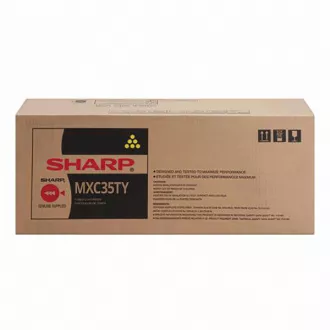 Toner Sharp MX-C35TY, yellow (žltý)