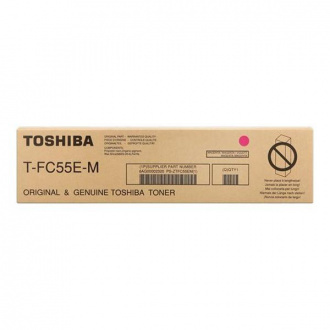 Toshiba T-FC55EM - toner, magenta (purpurový)