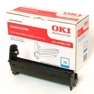 Oki 43381707 - optická jednotka, cyan (azúrová)