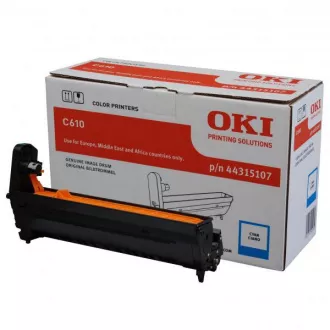 Oki 44315107 - optická jednotka, cyan (azúrová)