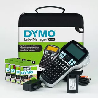 Tlačiareň samolepiacich štítkov Dymo, LabelManager 420P, s kufrom