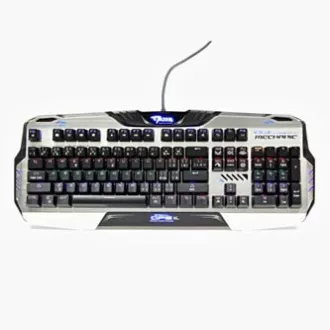 E-blue Mazer Mechanical 729 klávesnica káblová (USB) CZ, čierna mechanická, DOPRODEJ