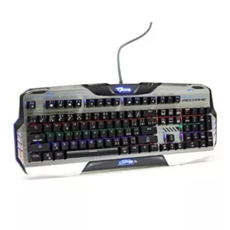 E-blue Mazer Mechanical 729 klávesnica káblová (USB) CZ, čierna mechanická, DOPRODEJ