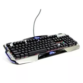 E-blue Mazer Mechanical 729 klávesnica káblová (USB) CZ, čierna mechanická, DOPRODEJ