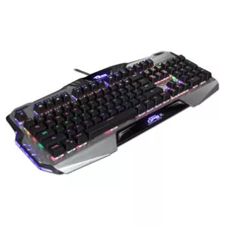 E-blue Mazer Mechanical 729 klávesnica káblová (USB) US, čierna mechanická