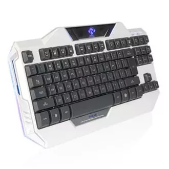 E-blue Auroza sada klávesnica káblová (USB) US, biela s optickou hráčskou myšou, herná E-blue Auroza sada klávesnica káblová (USB) US, biela s optickou hráčskou myšou, herná