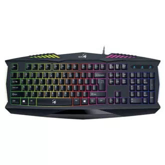 Genius GX GAMING Scorpion K220 klávesnica káblová (USB) CZ/SK, čierna