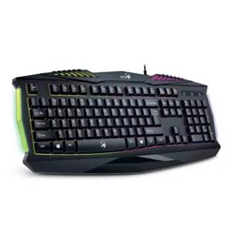 Genius GX GAMING Scorpion K220 klávesnica káblová (USB) CZ/SK, čierna