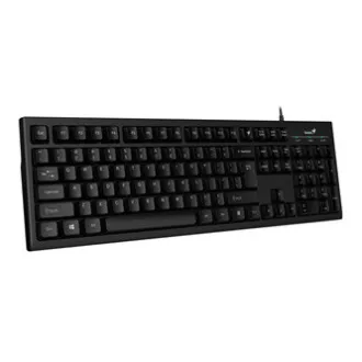 Genius Smart KB-100 klávesnica káblová (USB) US, čierna