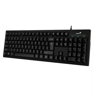 Genius Smart KB-100 klávesnica káblová (USB) US, čierna